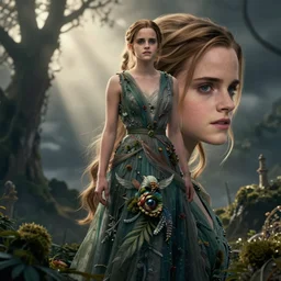 Detailed picture of, A monster is metamorphosis into Emma Watson