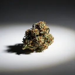 cannabis dessert minimalist style