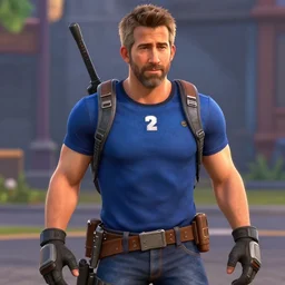Film still of Ryan Reynolds, from Team Fortress 2 (2007 video game)