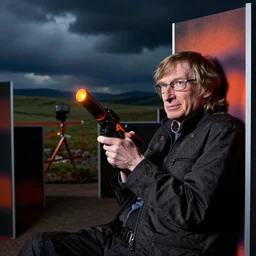 stephen hawking playing lazer tag