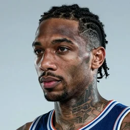 a cybernetically enhanced portrait of kawhi leonard by conrad roset, hyperdetailed, cyberpunk, cool, trending on artstation
