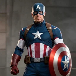 Walter white as capitan America