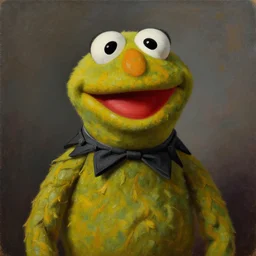 muppet show, oil on canvas, surrealism, highly detailed, masterpiece, award - winning, artstationhd