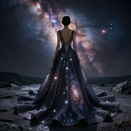 galaxy dress