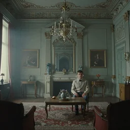 wes anderson cinematography, cosmic psychedelic horror, scene from a wes anderson film, ornate highly detailed interior environment, atmospheric haze, film. film still, 1 6 mm cinematography. todd hido, gregory crewdson