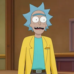 portrait photo still of real life rick sanchez 8 k, 8 5 mm f 1. 8