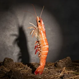 professional wrestler dressed as a shrimp