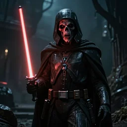 horror theme star wars, scary, mystery, fantasy, dark, ultra detailed.