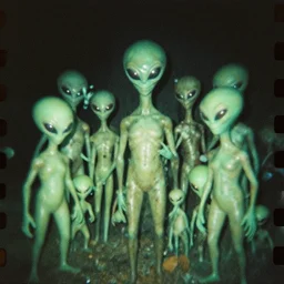 aliens!!!!!!, kodak ektochrome film, photo