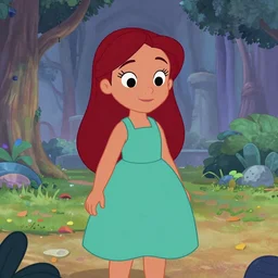 “death killing a female, cartoon style, disney, fantasy, colorfoul”