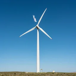 modern efficient wind power plant