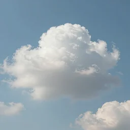 peaceful puffy clouds, matte painting, concept art, 4k