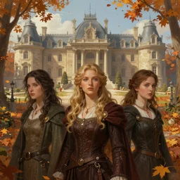 autumnal palace, d & d, fantasy, portrait, highly detailed, digital painting, trending on artstation, concept art, sharp focus, illustration, art by artgerm and greg rutkowski and magali villeneuve