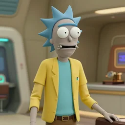 film still of rick sanchez in the new scifi movie, 4 k, highly intricate, hyper realistic