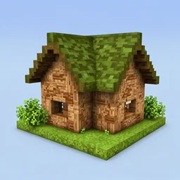 a small cottage in minecraft
