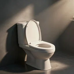 mothership that looks like a toilet, cinematic photograph