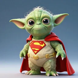 yoda as superman