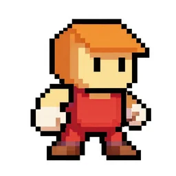 pixelated hero, 1 2 8 bit, 1 0 0 0 x 1 0 0 0 pixel art, nintendo game, pixelart, high quality, no blur, sharp geometrical squares