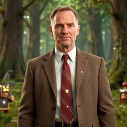 portrait forest gump movie, octane render, detailed, brawl stars, unreal engine 5, cinema 4 d cinematic, artstation, greg rutkowski, clash of clan, clash royal
