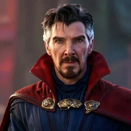 A still of John Constantine as Doctor Strange in Avengers Endgame, award winning photo, unreal engine, highly detailed features