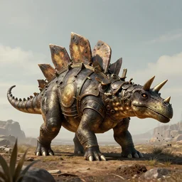 steampunk stegosaurus