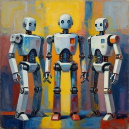 the most amazing abstract painting in the history of the world robots