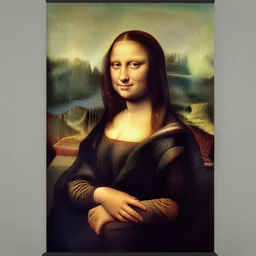 leonardo da vinci painting the mona lisa