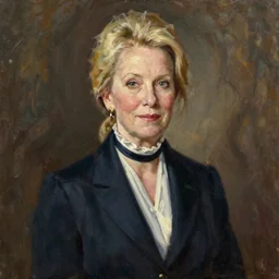 helen mirren age 3 0 as modern sherlock holmes. 1 7 0 0 s painting. oil on canvas.