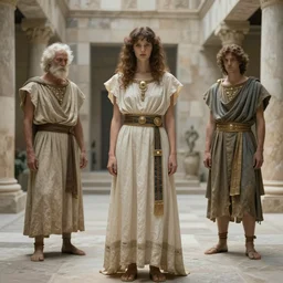 nostalgia weirdcore aesthetic in ancient greek clothing. liminal space. dreamcore. highly detailed. fashion. intricate. hyper realistic. by michael garmash james gurney. bussiere.
