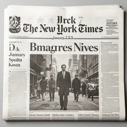 the front page of the new york times, january 7 th, 2 0 2 5