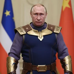 vladimir putin as thanos, Cinematic, Portrait, Ultra-HD