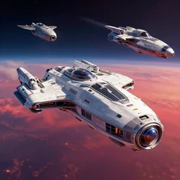 artistic composition, rich colors, high contrast, hyperreal transhumanism, space ships, star citizen, oblivion, the expanse, high tech, volumetric lighting