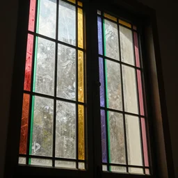 a beautiful photography of light trough colored glass windows, 4 k textures, highly realistic, raytracing, canon eos m 5 0, trending on artstation