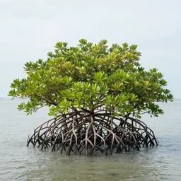 A fantastic mangrove, by simon stalenhag