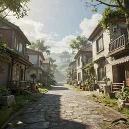 a unreal engine scene, concept art, hyperrealistic, ultra realistic, trending on artstation, high quality, advanced technology, real world, highly detailed, path traced, soft lighting,, soft colors, digital art, 8 k hdr, octane render, sharp focus, unreal engine 5,