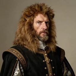 portrait of king richard the lionheart, by ed emswhiller