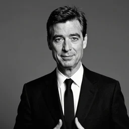 mr rogers as the lead singer of a norwegian black metal band, black metal, black and white photograph, high contrast, mayhem, mr rogers, mr rogers