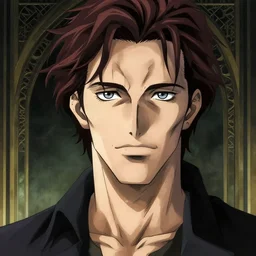 ilya kuvshinov anime illustration of willem dafoe, fine detail, perfect anime face, dramatic lighting, dynamic composition, moody, art deco, cel shading, vivid, stippled lighting, rich texture, yoshinari yoh, alphonse mucha, takashi murakami, ( ( ( colorful ) ) ), eguchi