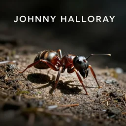 johnny halliday as an ant