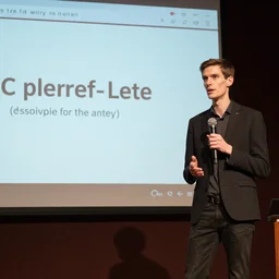 slenderman giving a ted talk