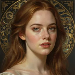beautiful young emma stone, closeup, d & d, fantasy, intricate, elegant, highly detailed, digital painting, artstation, concept art, matte, sharp focus, illustration, art by artgerm and greg rutkowski and alphonse mucha