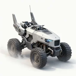 a beautiful artwork illustration, concept art sketch of a mechanical vehicle, volumetric fog, godrays, high contrast, high contrast, high contrast, vibrant colors, vivid colors, high saturation, by Greg Rutkowski and Jesper Ejsing and Raymond Swanland, featured on artstation, wide angle, vertical orientation