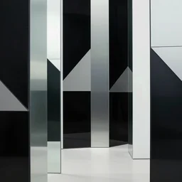 minimal design, mirrors edge architecture, wipeout ps 1 abstract artwork in the style of the designer's republic