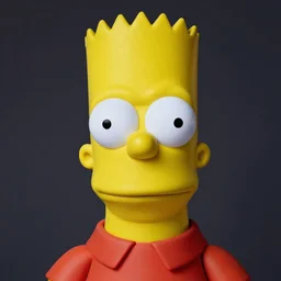 Bobby Hill wearing a Bart Simpson mask Face Portrait, 8K Photography by Steve McCurry, unsettling