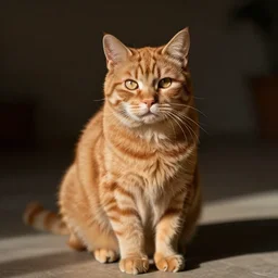 A beautiful ginger cat