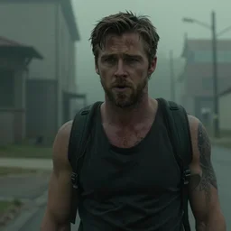 ryan gosling death scene, in-game screenshot