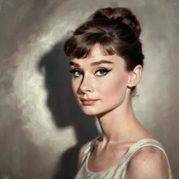 audrey hepburn art by p. s. krøyer