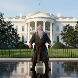 gandalf attacks the white house, global illumination ray tracing hdr chromed reflexion, gta 5 comics official fanart behance hd artstation by jesper ejsing, by rhads, makoto shinkai and lois van baarle, ilya kuvshinov, ossdraws, that looks like it is from borderlands and by feng zhu and loish and laurie greasley, victo ngai, andreas rocha, john harris fast and furious