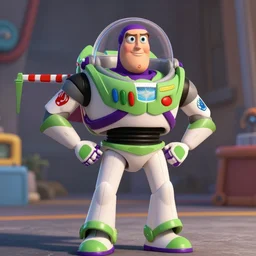 ant - man as buzz lightyear, in lightyear cartoon 2 0 2 2, movie, cinematic, screenshot