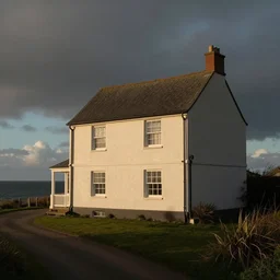 house at the seaside